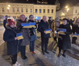 Nowy Sącz solidarny z Ukrainą