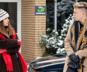 Barwy szczęścia odc. 2455. Agata (Natalia Zambrzycka), Patryk (Konrad Skolimowski)	