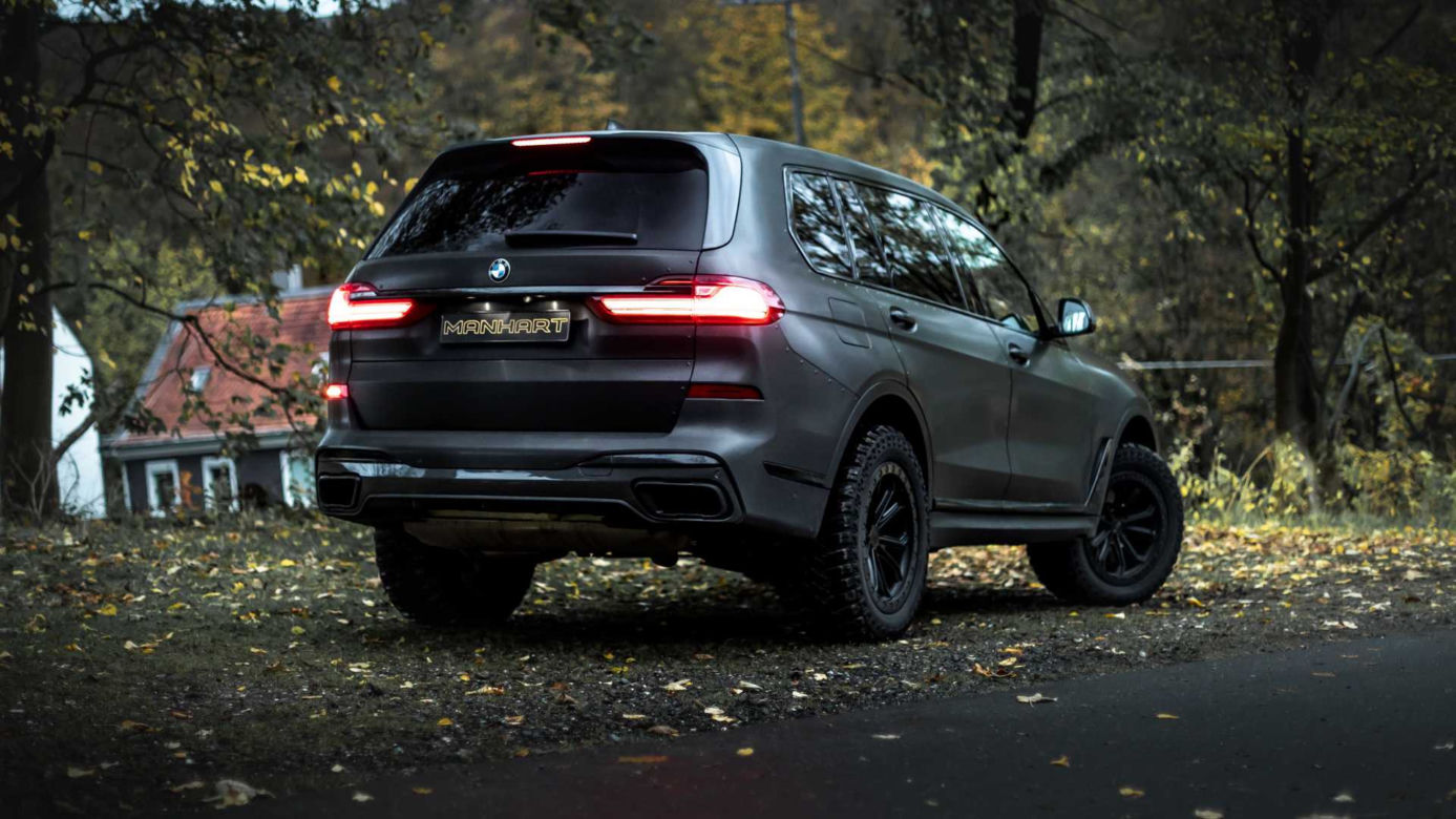 BMW X7 po tuningu Manhart