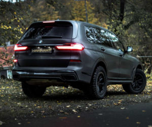 BMW X7 po tuningu Manhart