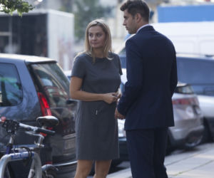 Przyjaciółki odcinek 93, Inga (Małgorzata Socha), Robert (Krzysztof Wieszczek)