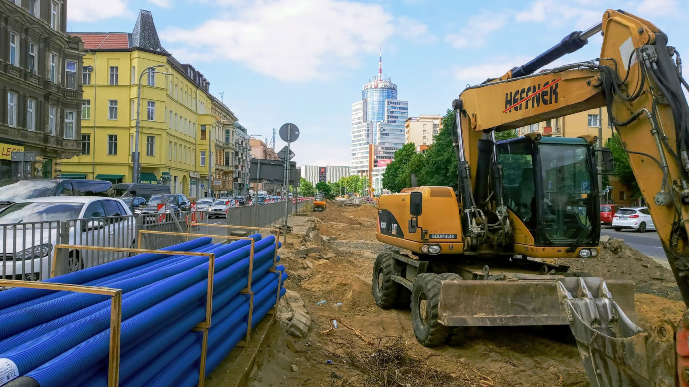 "Torowa rewolucja" w Szczecinie - czerwiec 2021