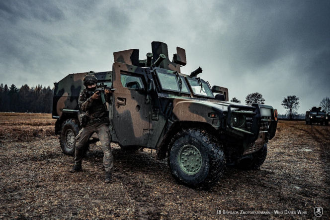 18. Brygada Zmotoryzowana w budowie. Kiedy osiągnie pełną gotowość i jaki sprzęt otrzyma?