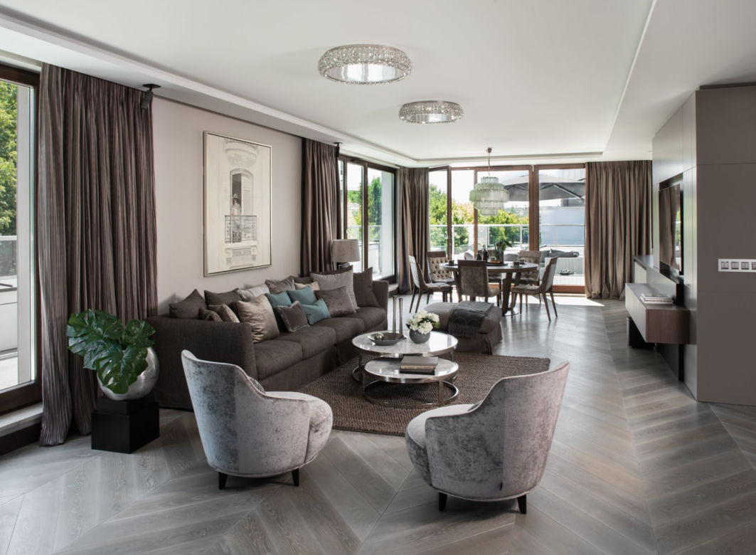 Luksusowy apartament w sercu Warszawy