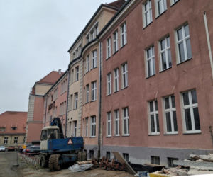 Nowa siedziba Warmińsko Mazurskiej Biblioteki Pedagogicznej w Elblągu w budowie