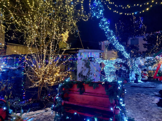 Dom bydgoskich Griswoldów znów rozbłysł. "Powieśiliśmy 300 tysięcy lampek. Przygotowywaliśmy jej od lipca!"