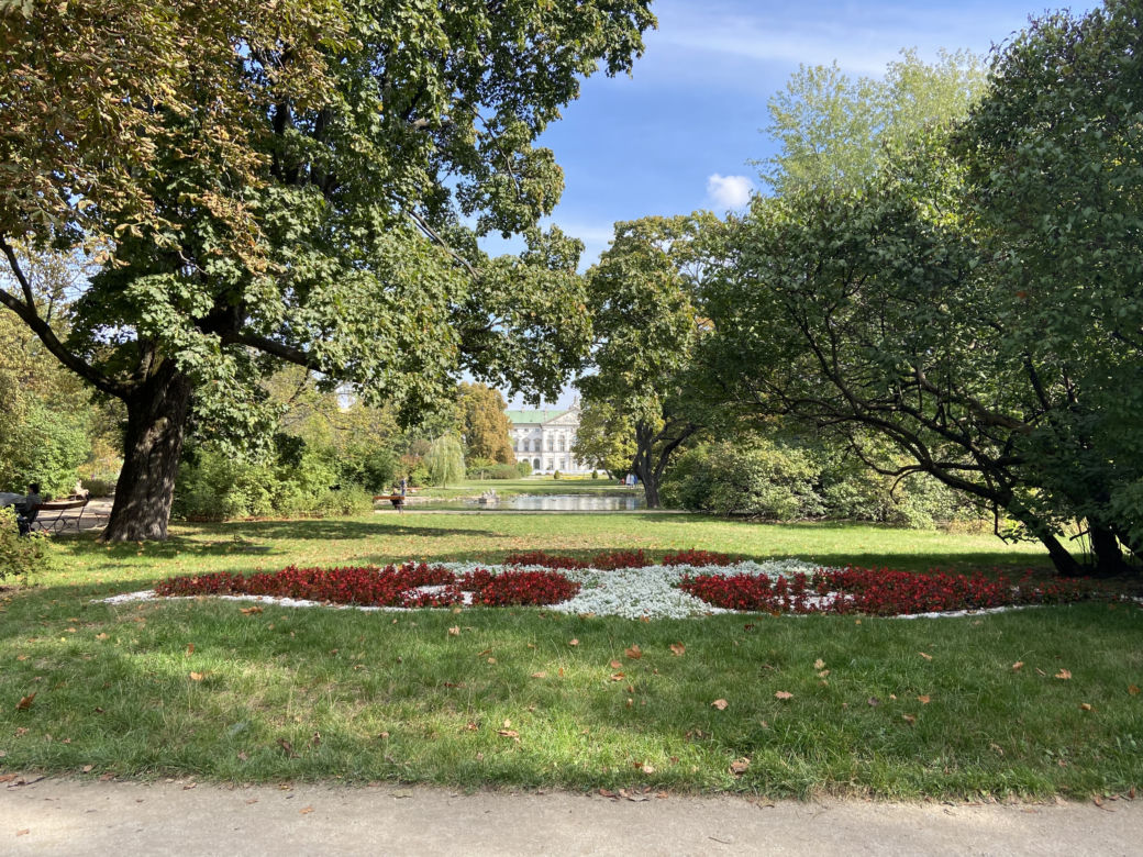 Jesień w Ogrodzie Krasińskich