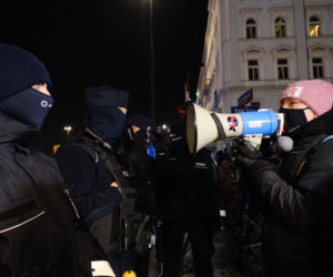 Blokada w oparach absurdu - protest kobiet