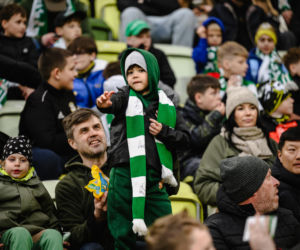 Lechia Gdańsk - Raków Częstochowa; Zdjęcia kibiców z meczu 30. kolejki PKO BP Ekstraklasy