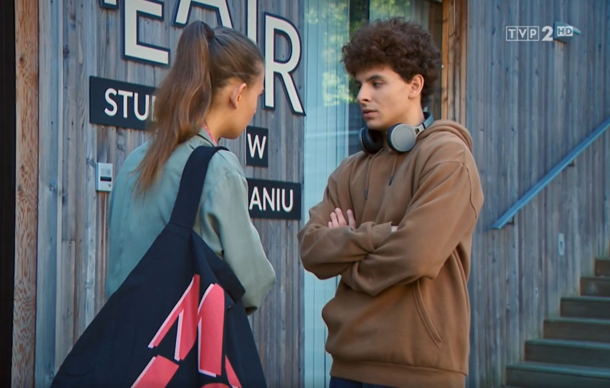 Barwy szczęścia, odcinek 2589: Michalina (Anna Pentz), Witek (Witold Sosulski)
