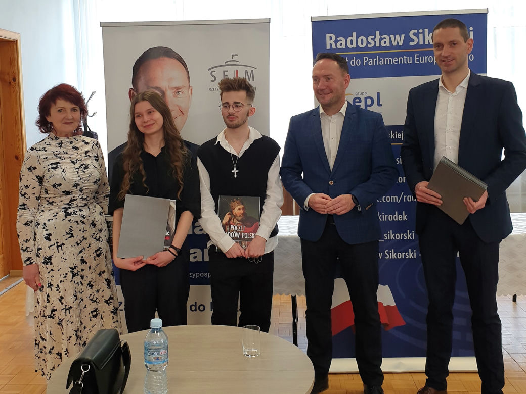 Międzyszkolny konkurs wiedzy o Unii Europejskiej w Grudziądzu