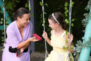 M jak miłość odc. 1903. Nadia (Mira Fareniuk), Magda (Anna Mucha)