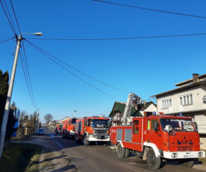Pożar w Polanach. 