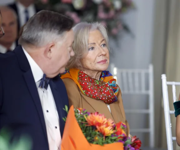 Hołd dla Bożeny Dykiel! Pożegnali ją koledzy ze stacji