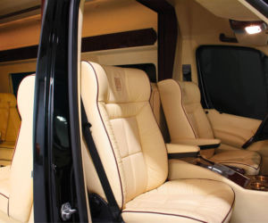 Mercedes Sprinter zmieniony w luksusowy salon