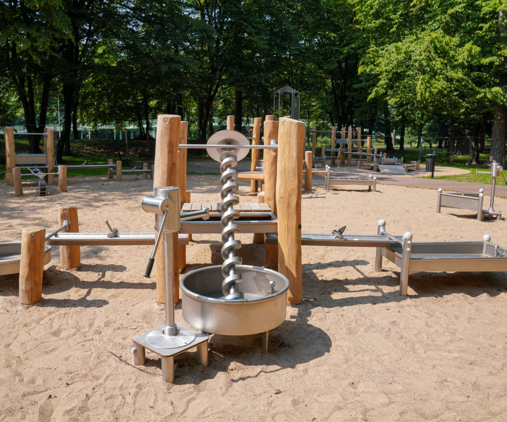 Wodny plac zabaw w Białymstoku