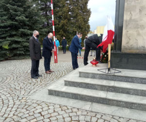 Grudziądz - Odsłoniętą pamiątkową tablicę 