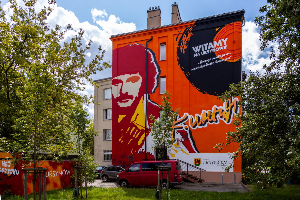 Murale w Warszawie