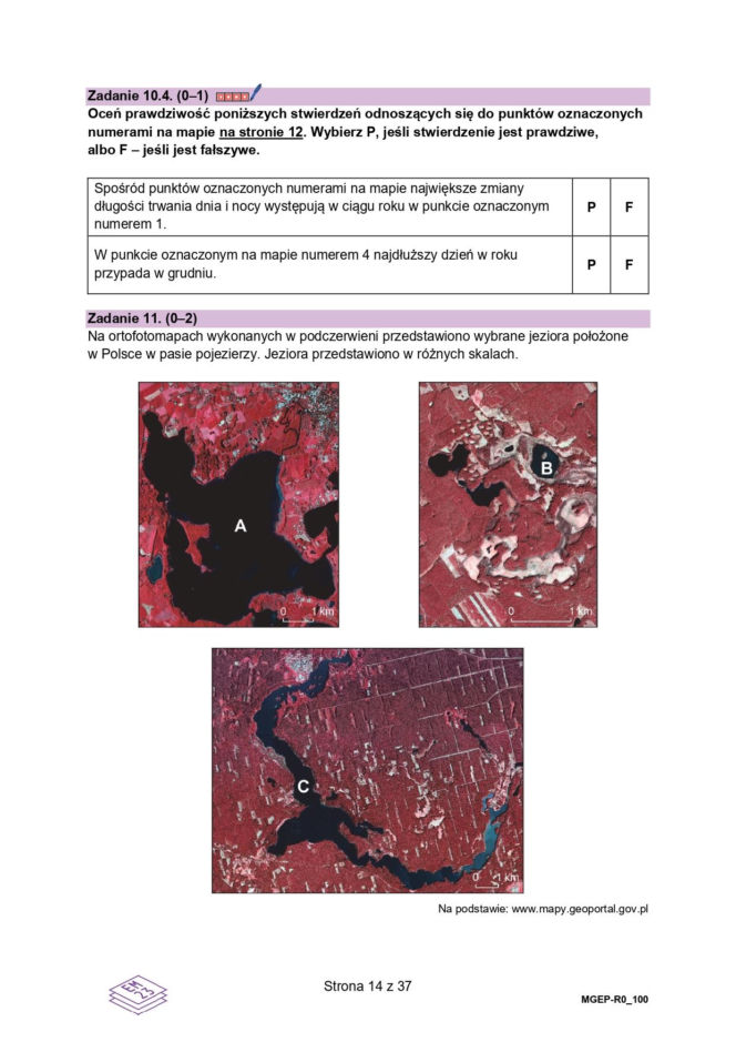 Matura 2026 geografia poziom rozszerzony - arkusz CKE