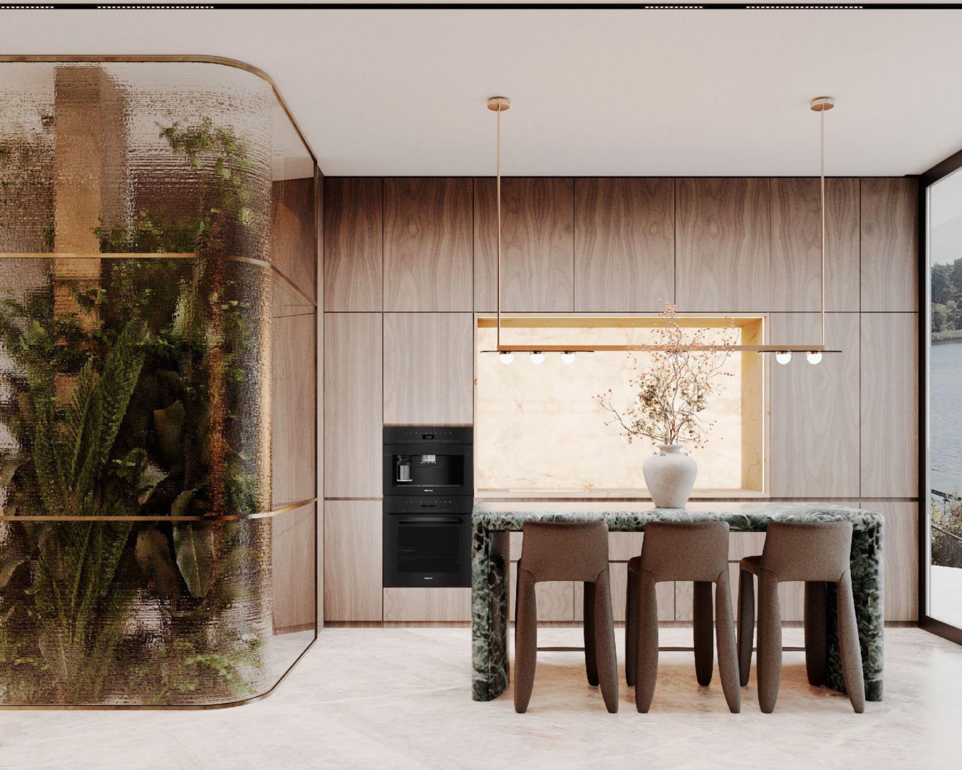 Dom nad jeziorem projektu SAAN Architects