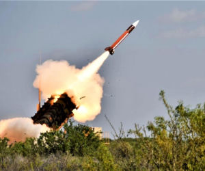 PAC-3MSE na wyrzutni Patriot