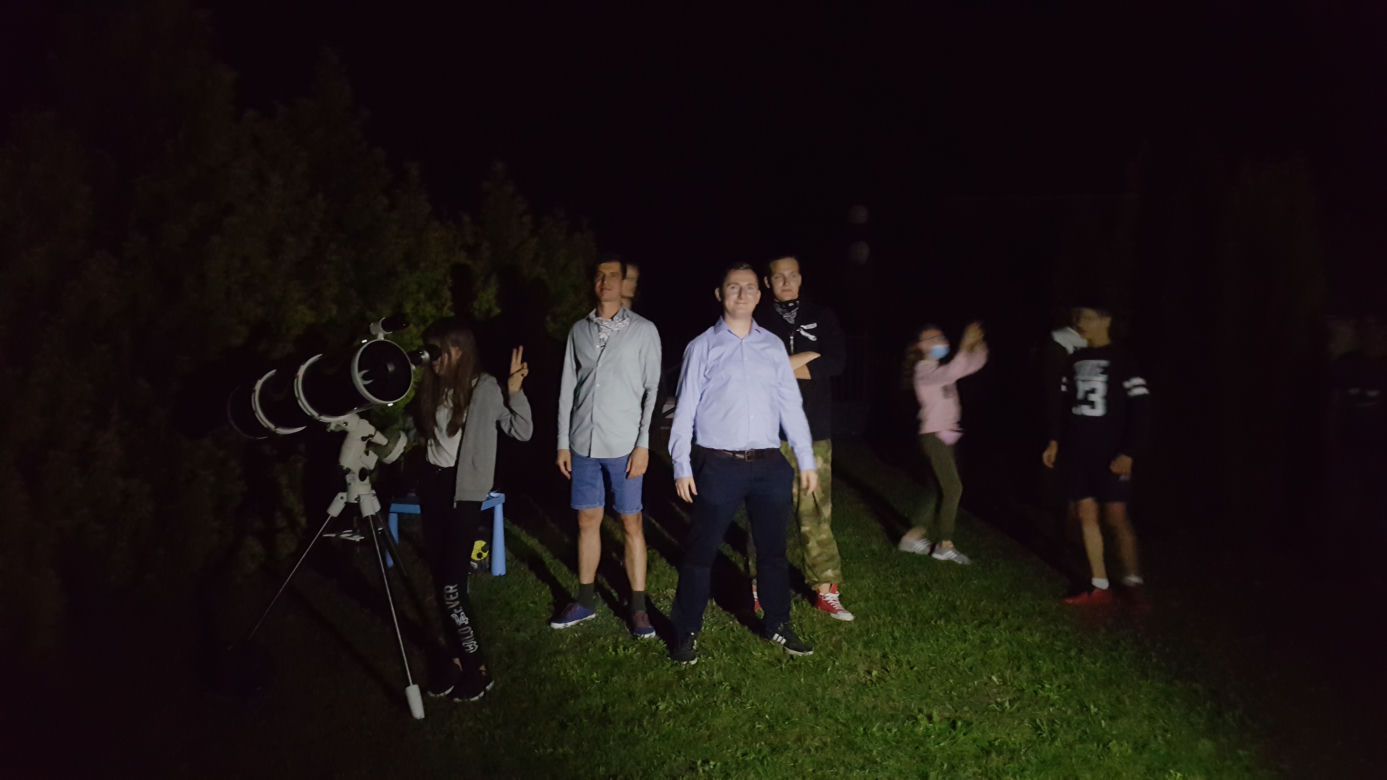 Obserwacje nieba w Starym Krzesku 