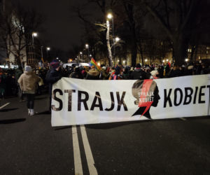 Strajk Kobiet 27.01.2021. Tłumy przed Trybunałem Konstytucyjnym