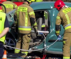 Mazowieckie/ Zderzenie samochodów w Kałuszynie; nie żyją dwie osoby 