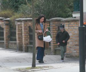 Marta Kaczyńska ze święconką