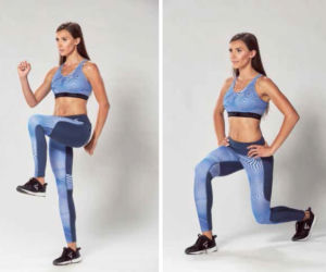 Trening odchudzający dla endomorfika: ćwiczenie 2.