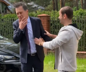 Na dobre i na złe po wakacjach 2021: Andrzej Falkowicz (Michał Żebrowski), Bolek (Sławomir Zapała)