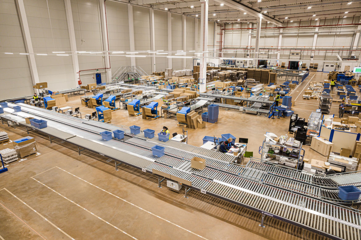 Tak wygląda magazyn Ikea i FM Logistic pod Warszawą