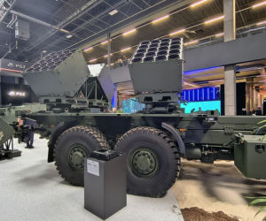 Modułowy System Minowania Narzutowego na podwoziu Tatra. Polski i czeski przemysł zbrojeniowy prezentują wspólny produkt eksportowy