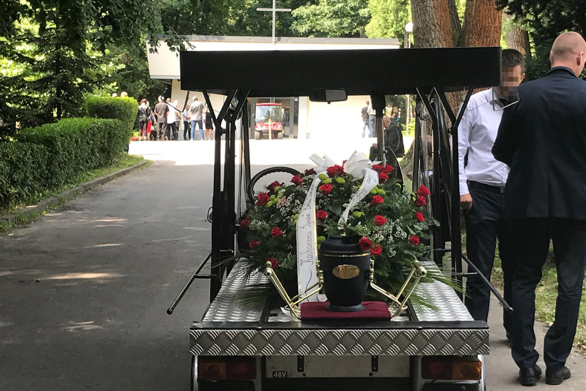 Pogrzeb Krzysztofa P. Zamordowanego na oś. KOSCIUSZKOWSKIM