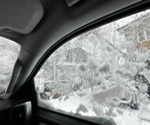 Atak zimy na Warmii i Mazurach