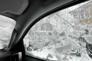 Atak zimy na Warmii i Mazurach