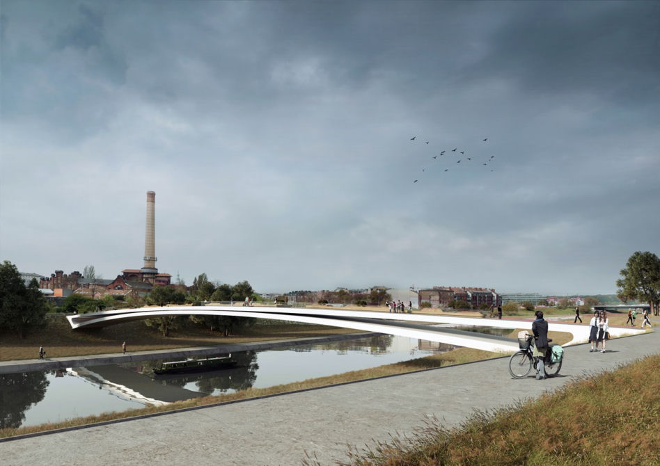 Kładka nad Wartą w Poznaniu – zwycięski projekt Architektonicznej Pracowni Autorskiej Jerzego Gurawskiego