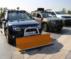Dacia Duster spychacz