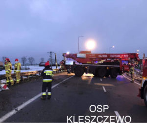 Poznań Wschód: Tragedia na A2. Ciężarówka wypadła z drogi. Kierowca nie miał szans