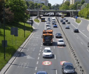 Przez fatalny stan wiaduktów, kierowcy muszą zwolnić do 40 km/h