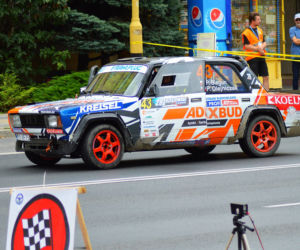 28. Rajd Rzeszowski - odcinek specjalny w Rzeszowie