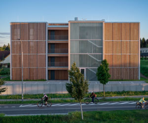 Drewniana mieszkaniówka w czeskim Zdarze