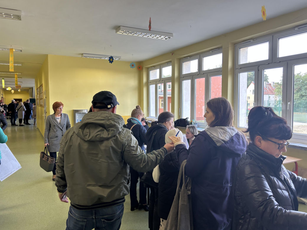 Głosowanie w Szczecinie