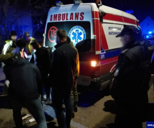 Wieliczki. Zatrzymano 18 nielegalnych migrantów. Byli przewożeni fałszywą karetką [FOTO]