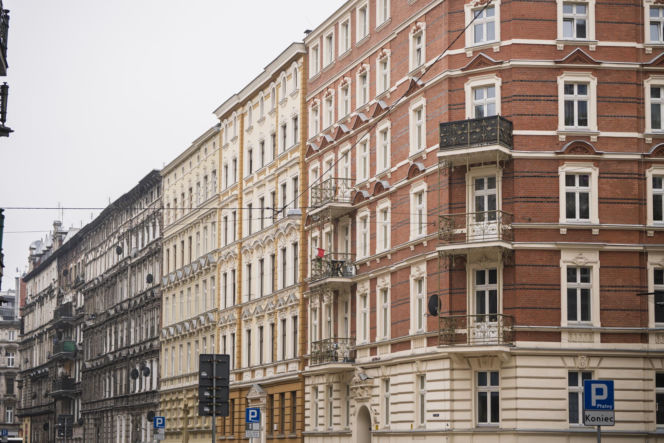 Wyremontowane kamienice przy ulicy Mierniczej