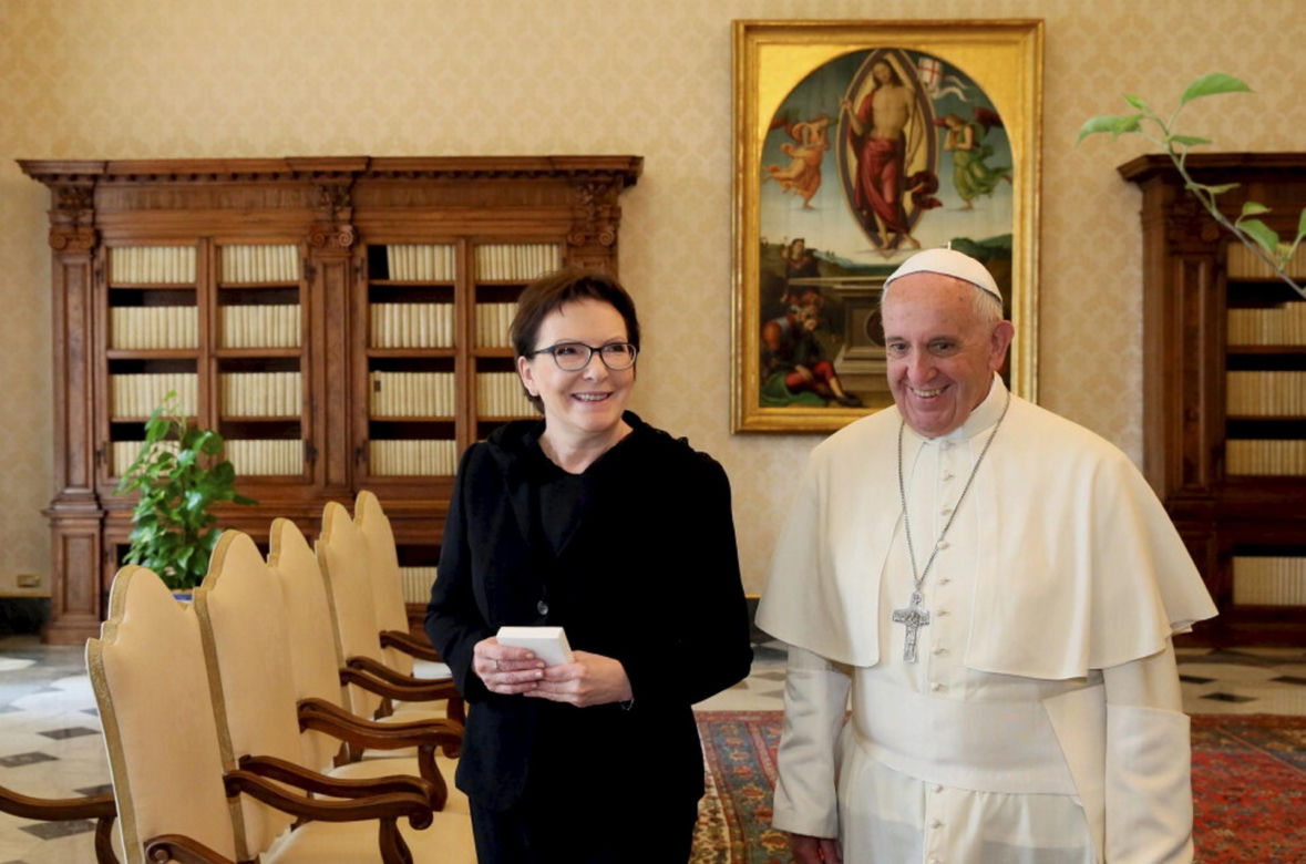 Znani polscy politycy z papieżem Franciszkiem