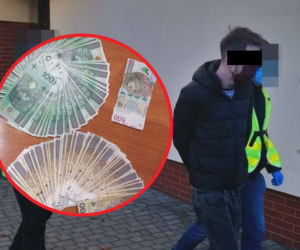 Lubelskie: Kamil K. udawał policjanta. Ludzie oddali 25-latkowi fortunę