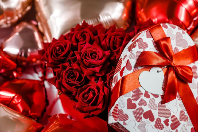 Kwiaty na Walentynki