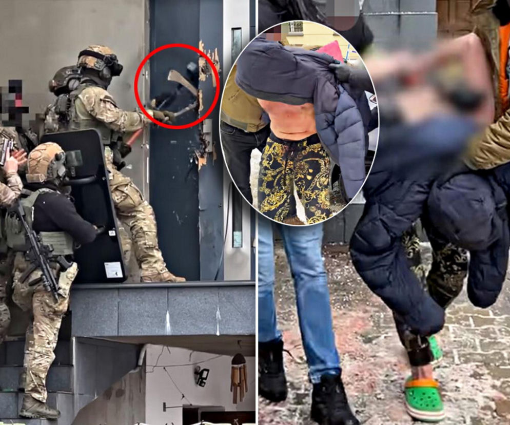 Podwójne zabójstwo na Targówku. Radek J. maczetą bronił się przed kontrterrorystami