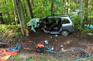 Wypadek pod Iławą. Sprawca nietrzeźwy, policja szuka świadków